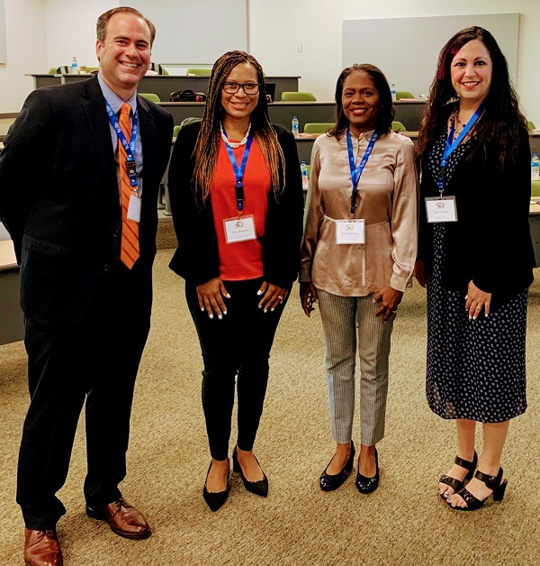 Drs. Christopher Maynard, Shani Robinson, Aneika Simmons, Anne Gaillard. 